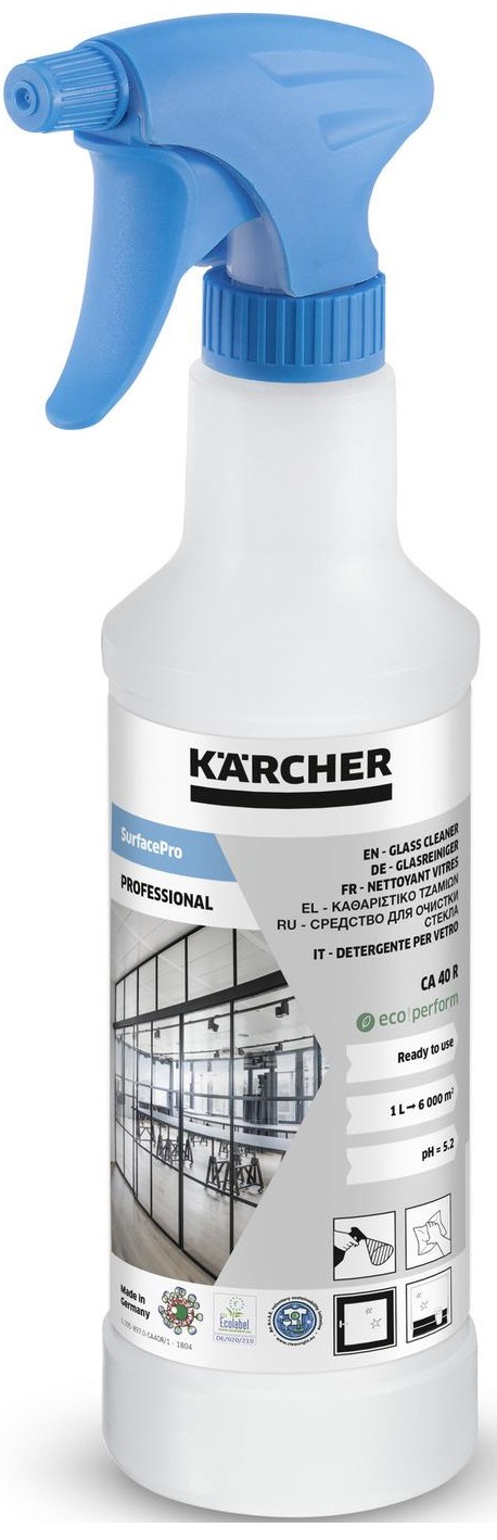 Засіб для очищення скла Karcher CA 40 R, 0.5л