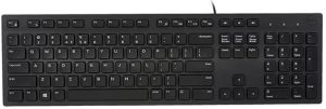 Клавіатура Dell KB216 Ukrainian QWERTY-Black (580-AHHE)