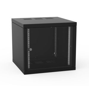 Шафа ZPAS 19", 15U, 600x600, Z-BOX, змінні бічні стінки, скляні двері, 100кг максимальне, чорна