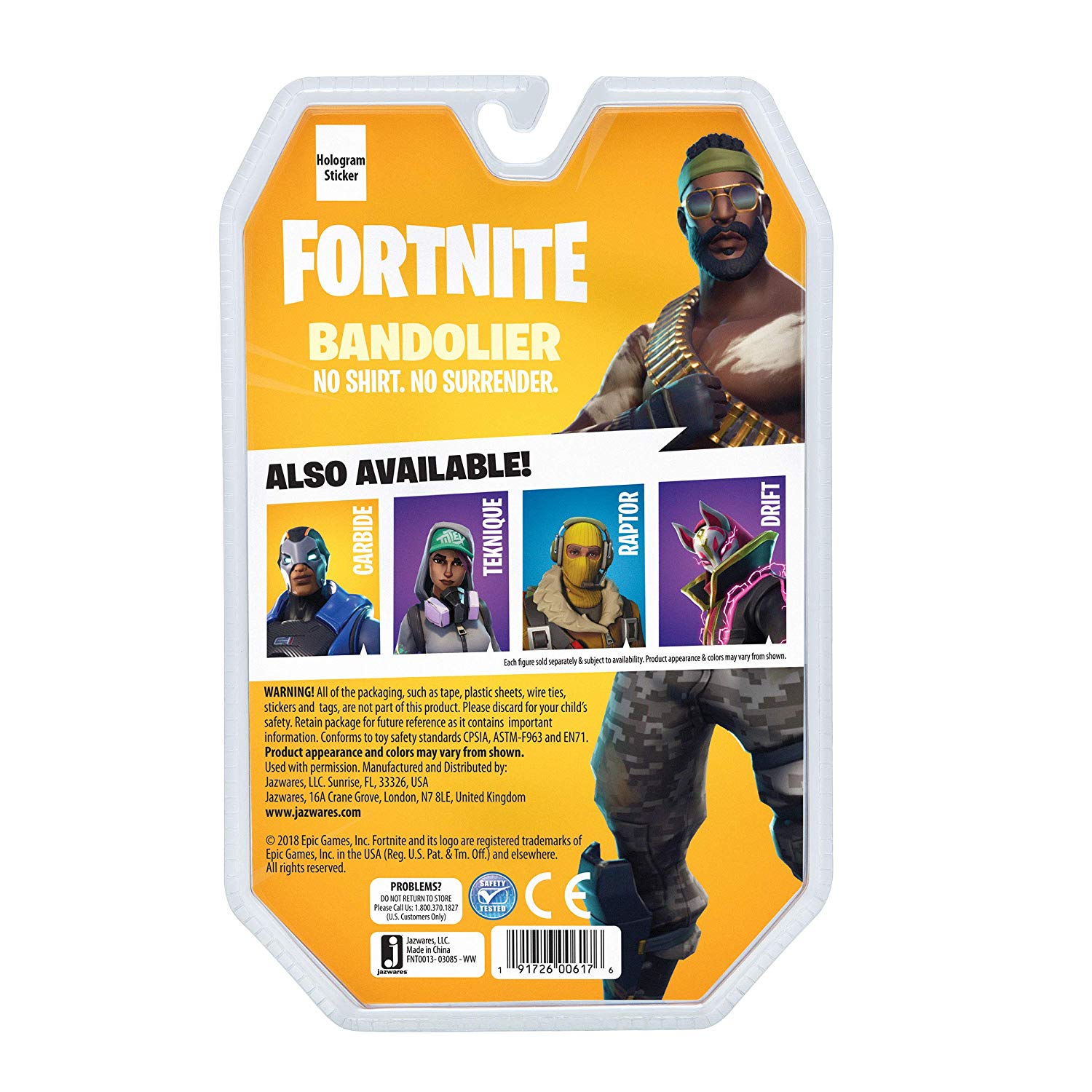 Ігрова колекційна фігурка Fortnite Solo Mode Bandolier (FNT0013)