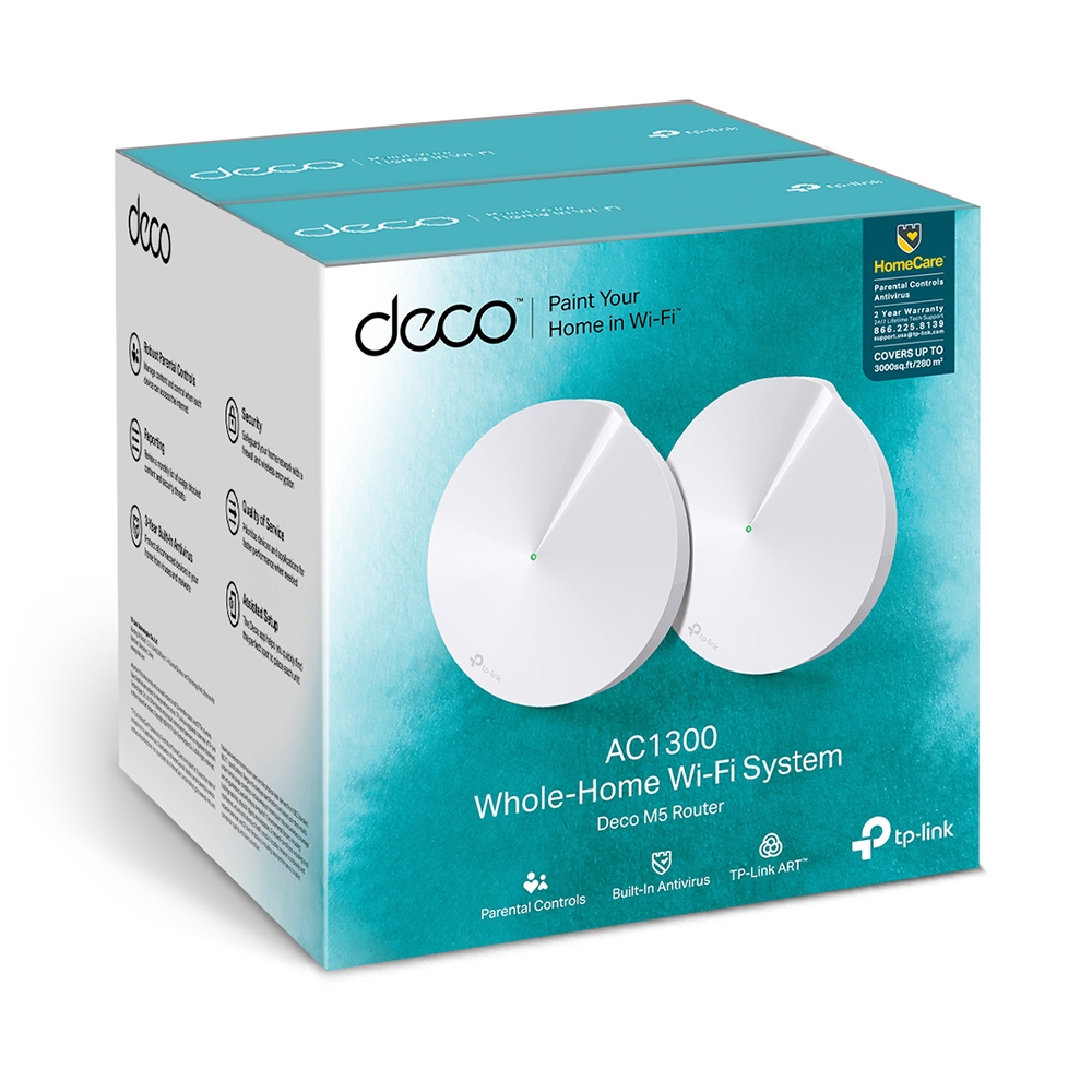 Бездротова система Wi-Fi TP-LINK DECO-M5-2-PACK