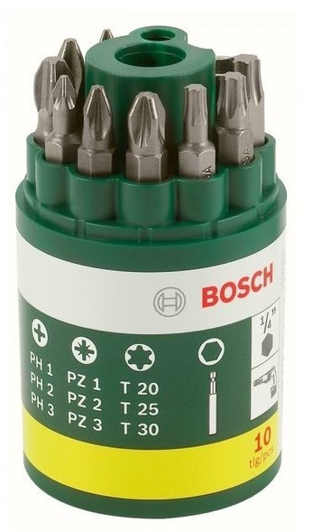 Набор битов Bosch 9 шт. (2607019452)