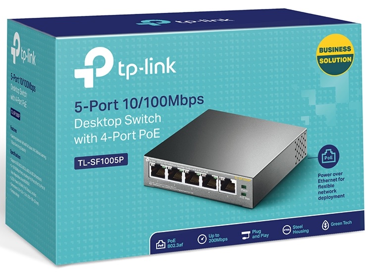 Комутатор TP-LINK TL-SF1005P (TL-SF1005P)