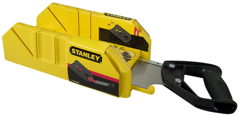 Стусло з ножівкою Stanley, ударостійкий ABS-пластик, 229х96х57мм