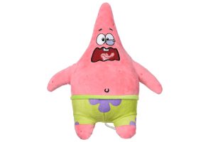 М'яка іграшка SpongeBob Exsqueeze Me Plush Patrick Burp зі звуком (EU690903)