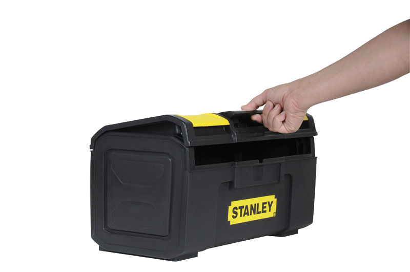 Ящик для інструменту Stanley Basic Toolbox, органайзер в кришці, 16.2х39.4x22см, пластик