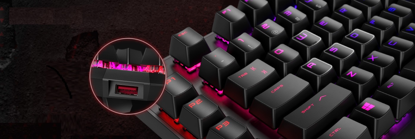 Игровая клавиатура НР OMEN Gaming Sequencer Keyboard (2VN99AA)