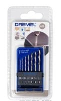 Комплект свердел по дереву і м'яким металам Dremel 628