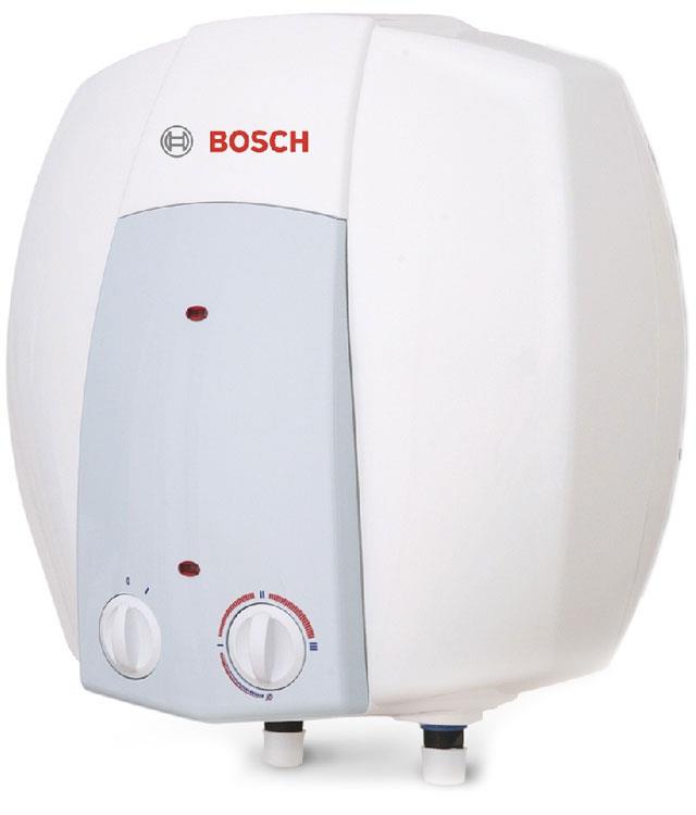 Водонагрівач електр. BOSCH компакт Tronic 2000 T Mini, 15л, 1,5кВт, монтаж над мийкою, мех. кер-ння, B, білий