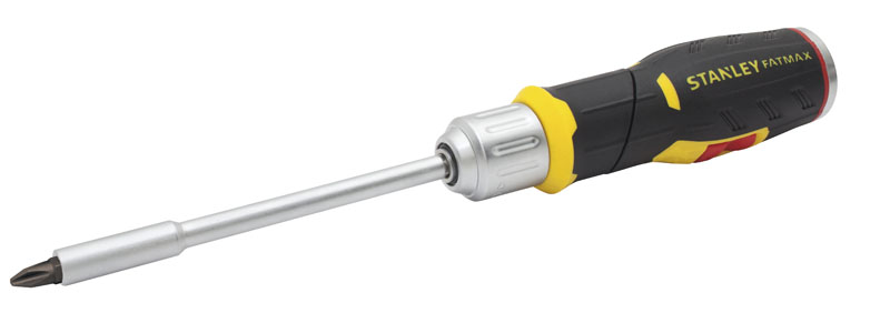 Отвертка Stanley FatMax набор 13шт, битодержатель реверсный, 12 бит, SL,PH,PZ,Torx