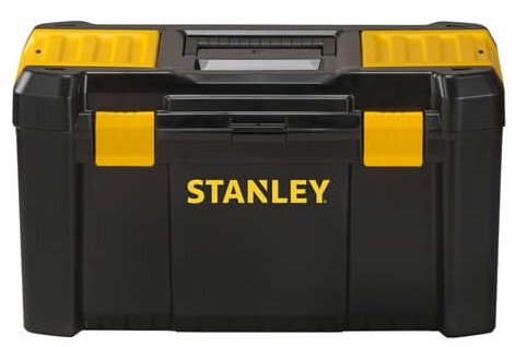 Ящик для інструменту Stanley Essential, органайзер в кришці, 13.2x32x18.8см, пластик