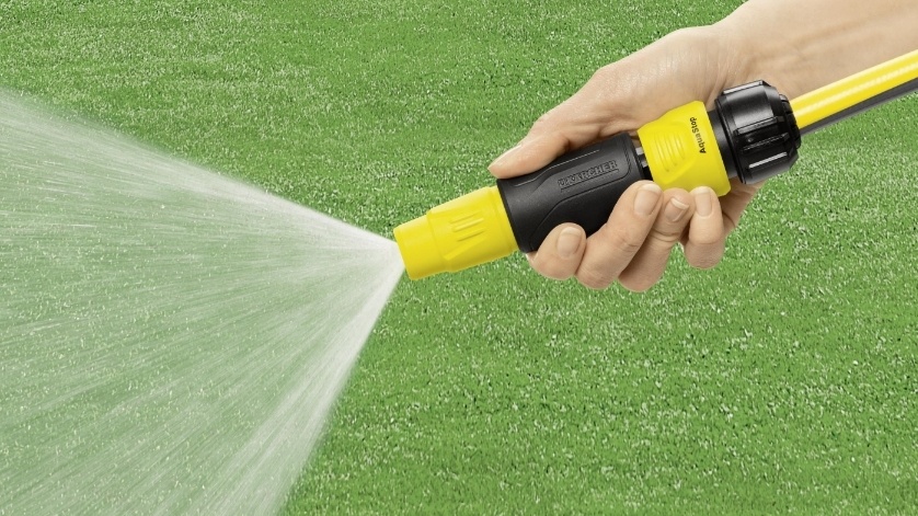 Зрошувач ручний Karcher, прямий, регулювання форми струменя води