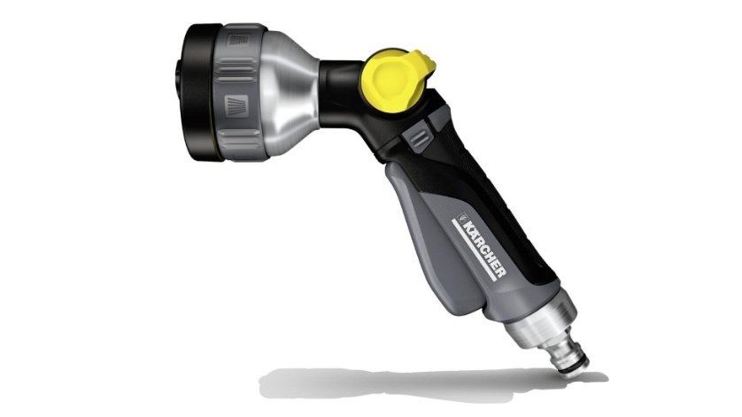 Зрошувач ручний Karcher "Premium", пістолетний, металевий, 4 режими, регулювання напору води