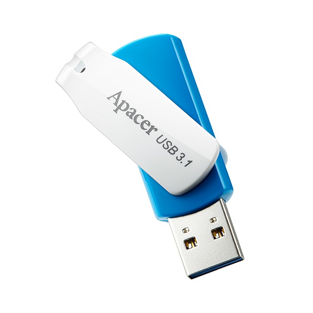 Накопичувач USB 3.1 APACER 32GB Blue/White (AP32GAH357U-1)