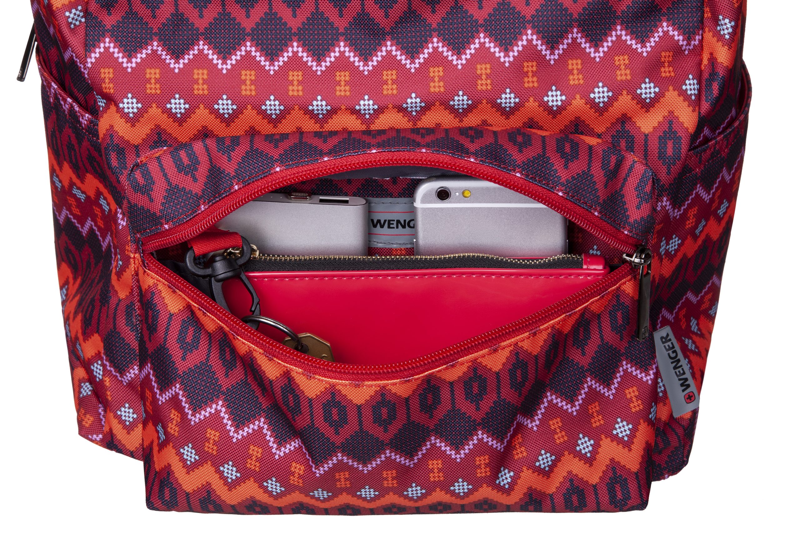 Рюкзак Wenger Colleague 16" (Red Native Print) (606471)