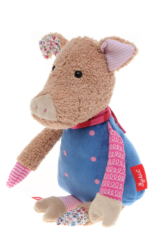 Мягкая игрушка sigikid Patchwork Sweety Свинка 31 см (38708SK)