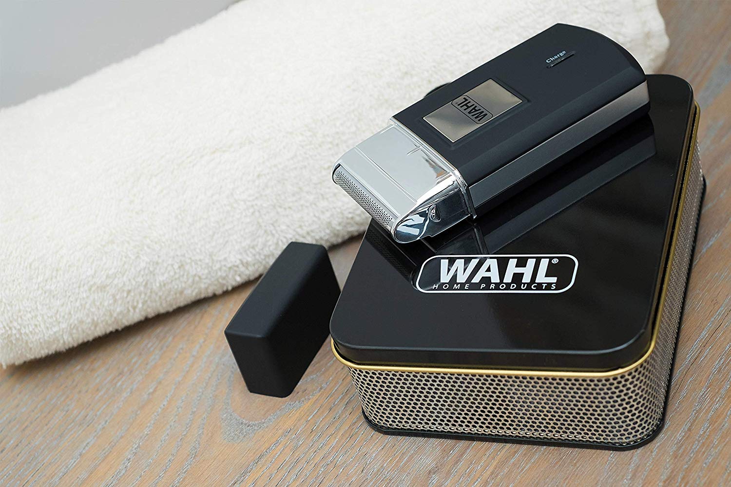 Бритва електр. WAHL сіткова Travel Shaver,  бритв.головок-1, сух., тример, чорний