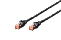 Патч-корд DIGITUS CAT 6 S-FTP, 2м, AWG 27/7, LSZH, Black (DK-1644-020/BL)