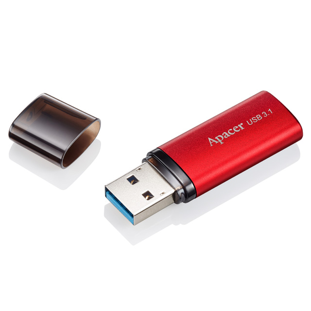 Накопичувач USB 3.1 APACER AH25B 128GB Red (AP128GAH25BR-1)