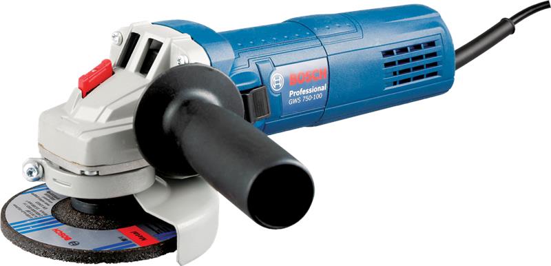 Шліфмашина кутова Bosch GWS 750S, 125мм, 750Вт, 2800-11000об•хв, 1.8кг