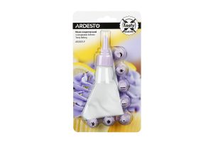 Мішок кондитерський з насадками Ardesto Tasty baking ліловий (AR2307LP)