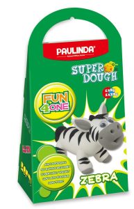 Маса для ліплення Paulinda Fun4one Зебра, рухливі очі (PL-1563)