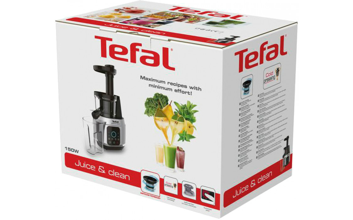 Соковижималка Tefal ZC420E38 Juice & Clean