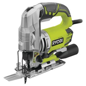 Лобзик Ryobi RJS1050-K, 680Вт, 500-3100об•хв, хід 23мм, кейс, 2.2кг