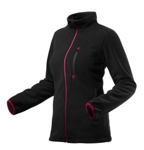 Кофта робоча Neo Tools Woman Line, флісова, 300г/м кв, на блискавці, XL(42), чорний