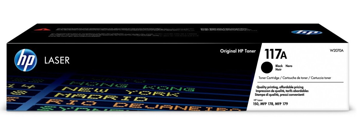 Картридж HP 117A CL 150a/150nw/178nw/179fnw Black (1000 стор)