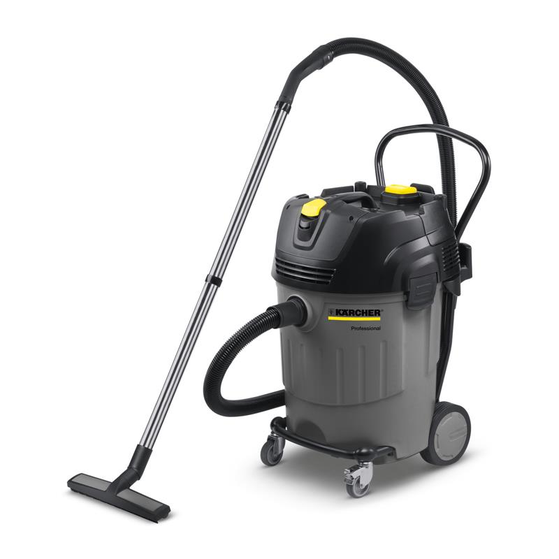 Пилосос професійний Karcher NT 65/2 Ap, двомоторний, 2760Вт, 254мБар, контейнер 65л, 20кг