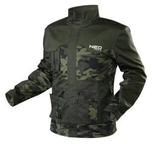 Куртка робоча Neo Tools Camo, візерунок моро, S(48), камуфляж