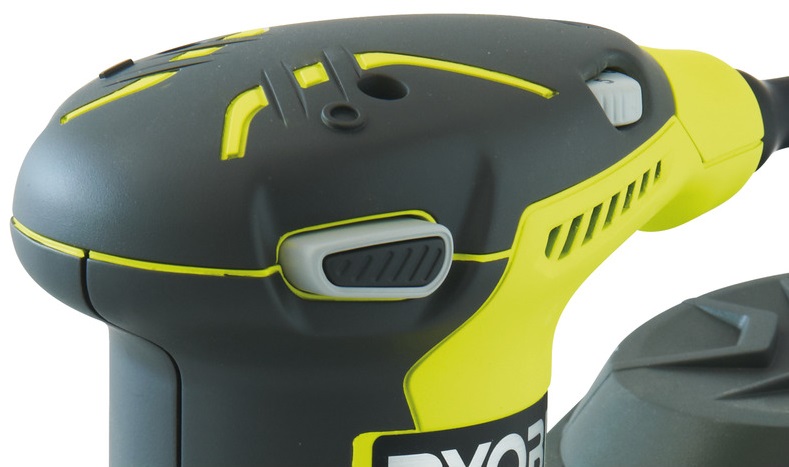 Шлифмашина эксцентрикова Ryobi ROS300, 300Вт, 125мм, 7000-12000об·хв, 1.7кг