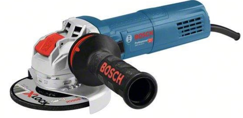 Шліфмашина кутова Bosch GWX 9-125 S X-LOCK, 125мм, 900Вт, 2800-11500об•хв, 2.1кг