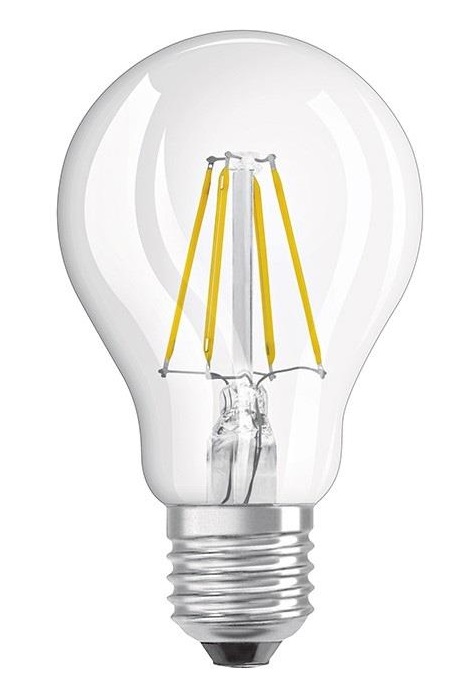 Лампа OSRAM LED E27 7Вт 2700K 806Лм A60 филаментная