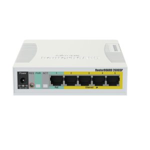 Комутатор MikroTik RB260GSP (CSS106-1G-4P-1S)