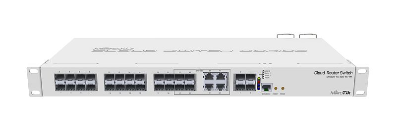 Коммутаторы MikroTik Cloud Router Switch 328-4C-20S-4S+RM