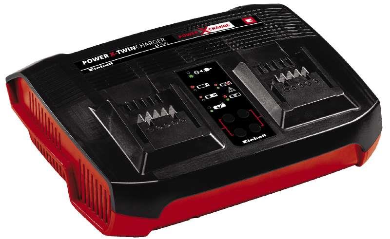 Зарядний пристрій Einhell Power X-Twincharger PXC, 18В, 0.83кг