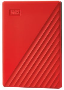 Жорсткий диск WD 2.5" USB 3.2 Gen 1 4TB My Passport Red (WDBPKJ0040BRD-WESN)