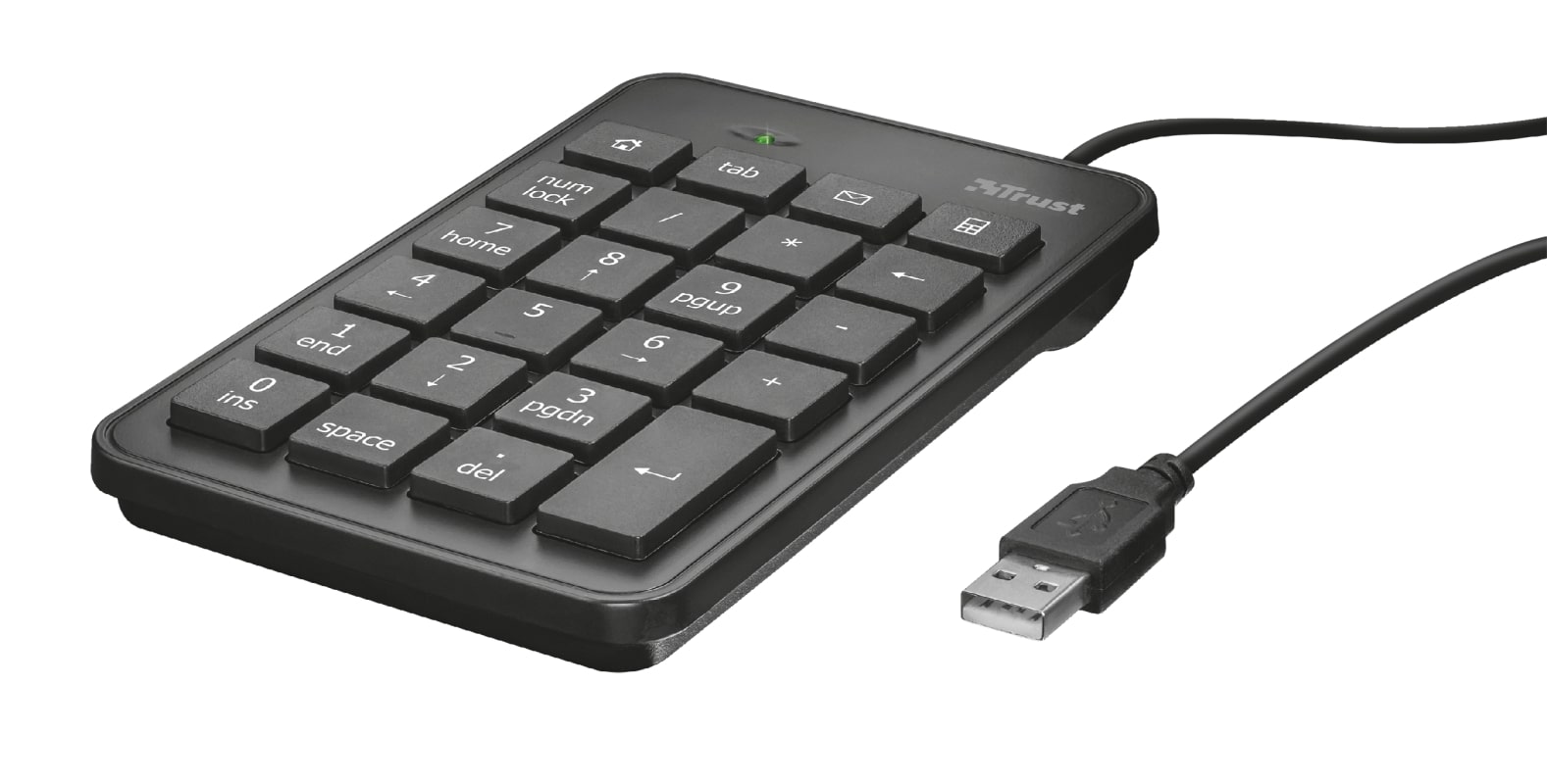 Клавиатура цифровая Trust XALAS USB Black (22221_TRUST)