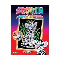 Набор для творчества Sequin Art RED Toby the White Tiger Cub (SA0906)