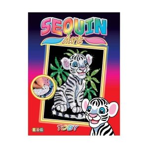 Набір для творчості Sequin Art RED Toby the White Tiger Cub (SA0906)