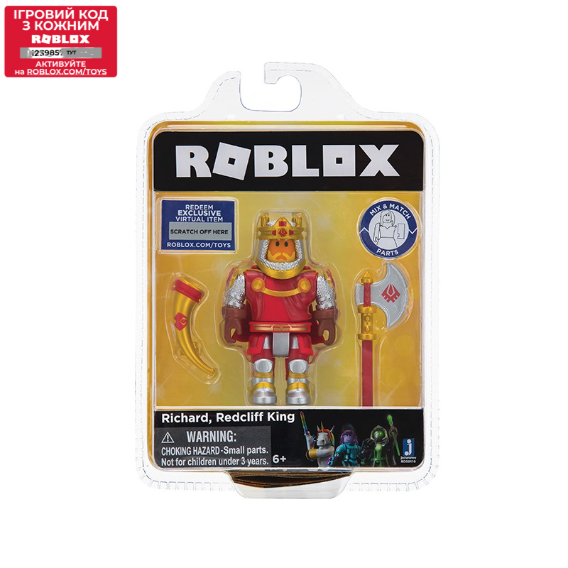 Ігрова колекційна фігурка Roblox Сore Figures Richard, Redcliff King