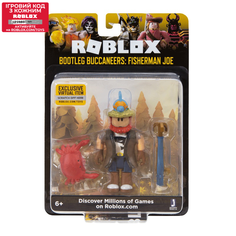 Ігрова колекційна фігурка Roblox Core Figures Bootleg Buccaneers: Fisherman Joe