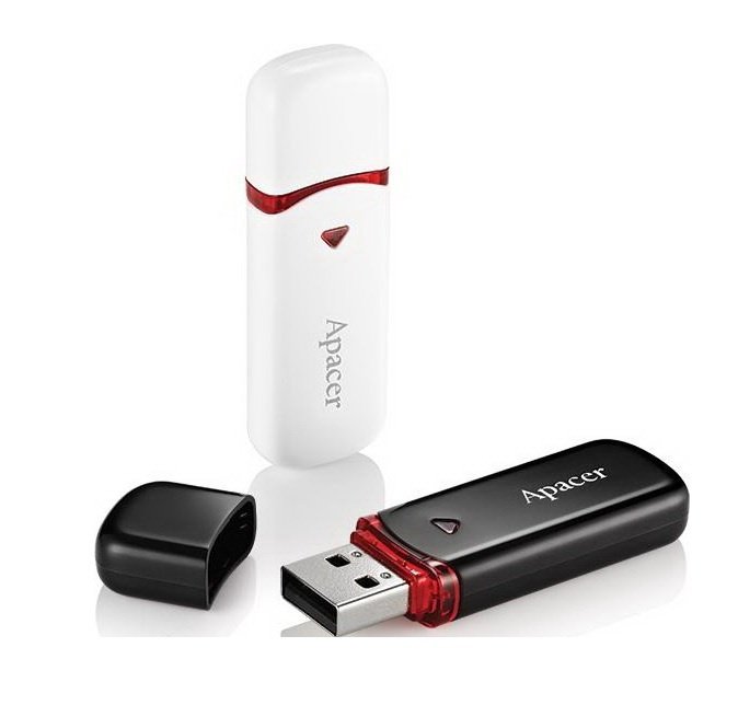 Накопичувач USB 2.0 APACER AH333 32GB White (AP32GAH333W-1)