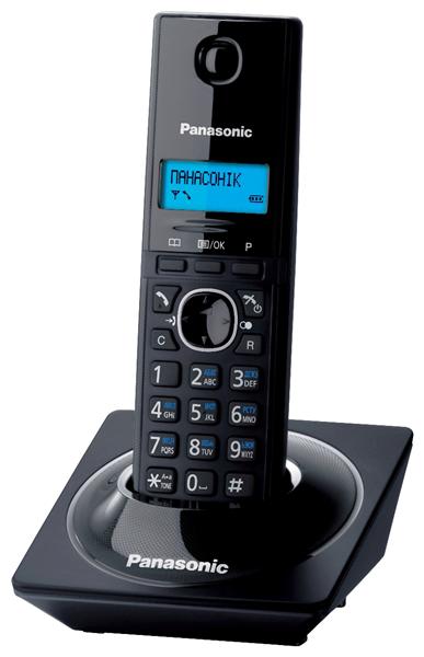 Телефон Dect Panasonic KX-TG1711UAB Black