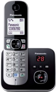 Телефон Dect Panasonic KX-TG6821UAB Black