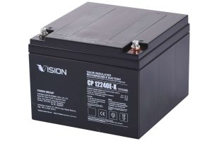 Акумуляторна батарея Vision CP 12V 24Ah (CP12240E-X)