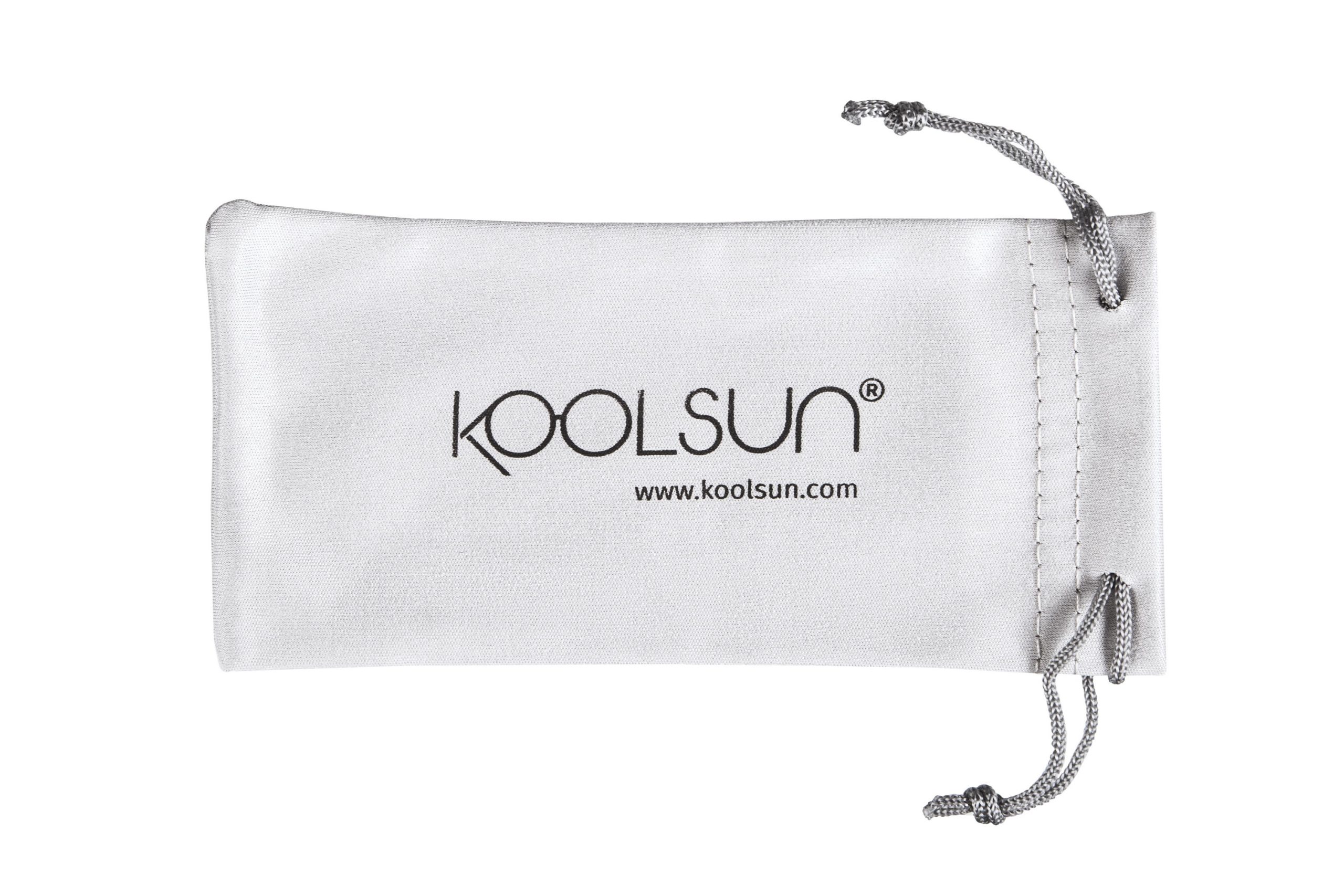 Детские солнцезащитные очки Koolsun KS-FLAG000 бирюзово-серые 0+(KS-FLAG000)