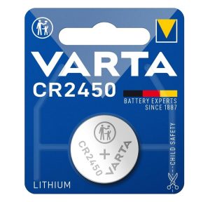 Батарейка VARTA літієва CR2450 блістер, 1 шт.